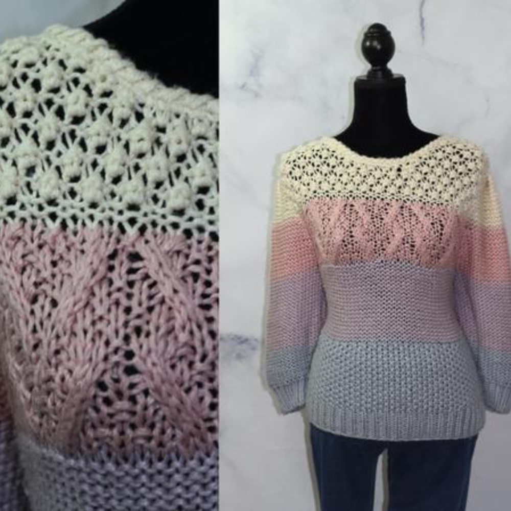 OHI Multi Color Sweater (M)